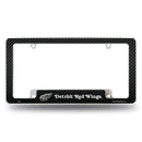Red Wings Carbon Fiber Design All Over Chrome Frame