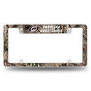 Hurricanes / Mossy Oak Camo Break-Up Country All Over Chrome Frame (Top Oriented)