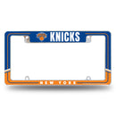 Knicks Two-Tone Design All Over Chrome Frame