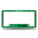 Stars Alternate Design All Over Chrome Frame - Bottom Oriented