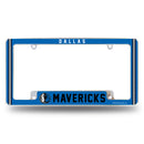 Mavericks Alternate Design All Over Chrome Frame - Bottom Oriented