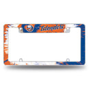 Islanders - Tie Dye Design - All Over Chrome Frame (Top Oriented)