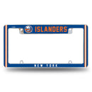 Islanders Alternate Design All Over Chrome Frame - Top Oriented
