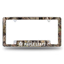 Maple Leafs / Mossy Oak Camo Break-Up Country All Over Chrome Frame (Bottom Oriented)