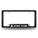 Pistons Carbon Fiber Design All Over Chrome Frame