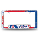 Pistons - Tie Dye Design - All Over Chrome Frame (Bottom Oriented)