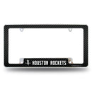 Rockets Carbon Fiber Design All Over Chrome Frame