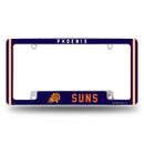 Suns Alternate Design All Over Chrome Frame - Bottom Oriented
