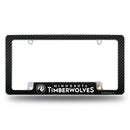 Timberwolves Carbon Fiber Design All Over Chrome Frame