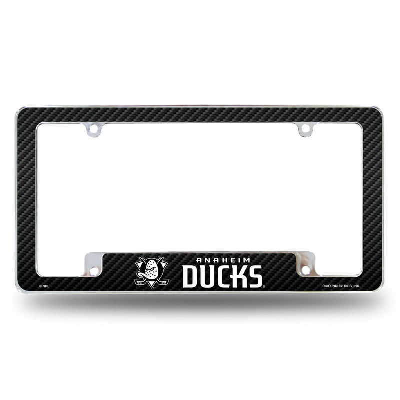 Anaheim Ducks Carbon Fiber Design All Over Chrome Frame