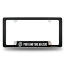 Trail Blazers Carbon Fiber Design All Over Chrome Frame