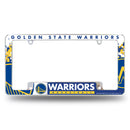 Warriors All Over Chrome Frame