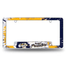 Predators - Tie Dye Design - All Over Chrome Frame (Bottom Oriented)