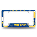 Warriors Wave All Over Chrome Frame