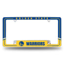 Warriors Two-Tone All Over Chrome Frame