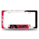 Raptors - Tie Dye Design - All Over Chrome Frame (Bottom Oriented)