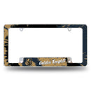 Golden Knights - Tie Dye Design - All Over Chrome Frame (Bottom Oriented)