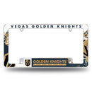 Golden Knights All Over Chrome Frame