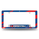 Kyle Larson All Over Chrome License Plate Frame - Car Art