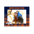 Denver Broncos Acrylic Shape Cut 5X7" Picture Frame