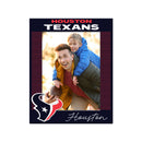 Houston Texans Acrylic Shape Cut 3X4" Picture Frame With Magnetic Easel