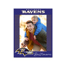 Baltimore Ravens Acrylic Shape Cut 3X4" Picture Frame With Magnetic Easel