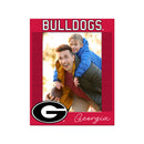 Georgia Bulldogs Acrylic Shape Cut 3X4" Picture Frame With Magnetic Easel