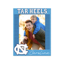 North Carolina Tar Heels Acrylic Shape Cut 3X4" Picture Frame With Magnetic Easel
