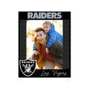 Las Vegas Raiders Acrylic Shape Cut 3X4" Picture Frame With Magnetic Easel