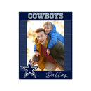 Dallas Cowboys Acrylic Shape Cut 3X4" Picture Frame With Magnetic Easel