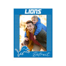Detroit Lions Acrylic Shape Cut 3X4" Picture Frame With Magnetic Easel