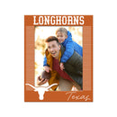 Texas Longhorns Acrylic Shape Cut 3X4" Picture Frame With Magnetic Easel