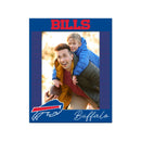 Buffalo Bills Acrylic Shape Cut 3X4" Picture Frame With Magnetic Easel