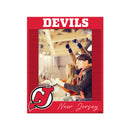 New Jersey Devils Acrylic Shape Cut 3x4 Picture Frame with Magnetic Easel