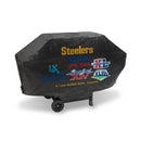 Steelers 6X Champion Deluxe Grill Cover (Black)
