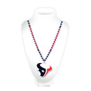 Houston Texans Sport Beads With Team Logo Medallion