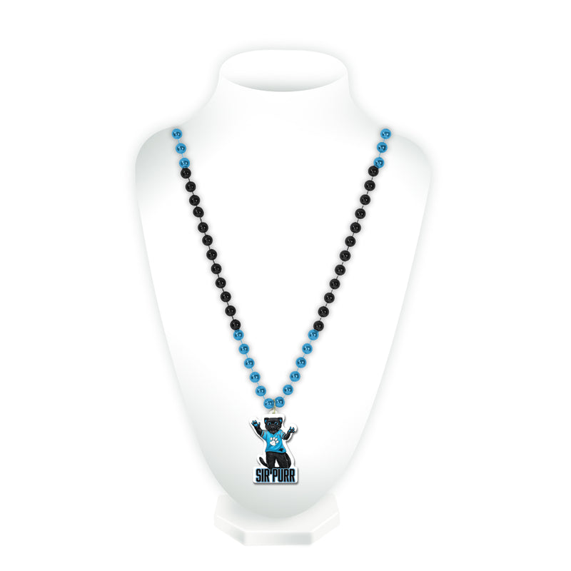 Panthers - CR Sport Beads With Mascot Medallion
