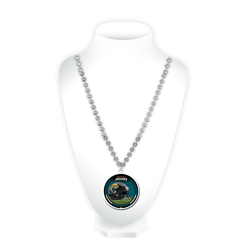 Jaguars Beads With Medallion