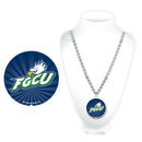 Florida Gulf Coast Eagles Beads with Printed Insert