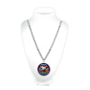 New England Patriots Sport Beads With Medallion