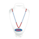 University of Mississippi Ole Miss Rebels Alternate Sport Beads With Medallion