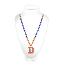 Broncos Sport Beads - Retro D Logo With Medallion
