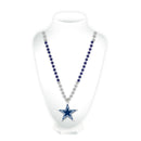 Cowboys Sport Beads With Medallion