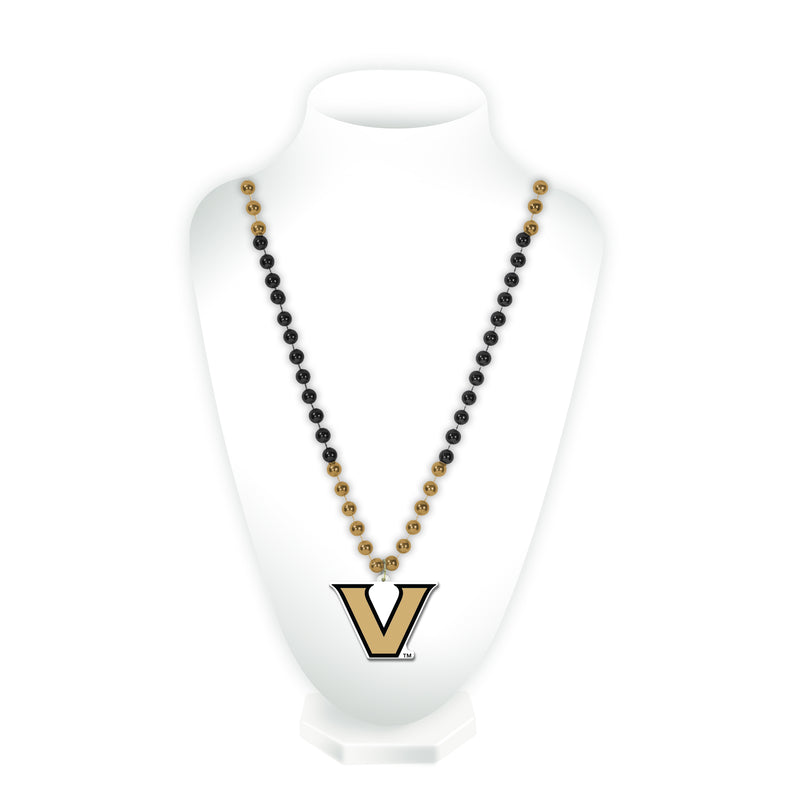 Vanderbilt Commodores Sport Beads With Medallion