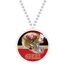 San Francisco 49ers Sport Beads With Medallion