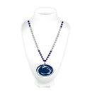 Penn St Sport Beads With Medallion