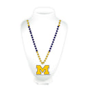 Michigan Sport Beads With Medallion