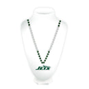 New York Jets Sport Beads With Team Logo Medallion