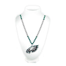 Eagles Sport Beads With Medallion