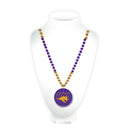 Northern Iowa Sport Beads With Medallion